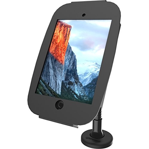 Surface Pro 4 (12 in) Secure Space Enclosure Enclosure  with Flex Arm Kiosk Blac