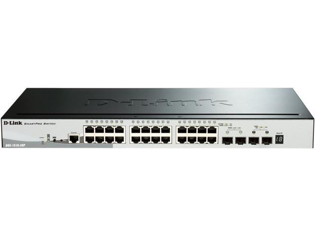 Smart Pro Gigabit Switch. 24 Port PoE with 2 SFP + 2 10G.Lifetime Warranty