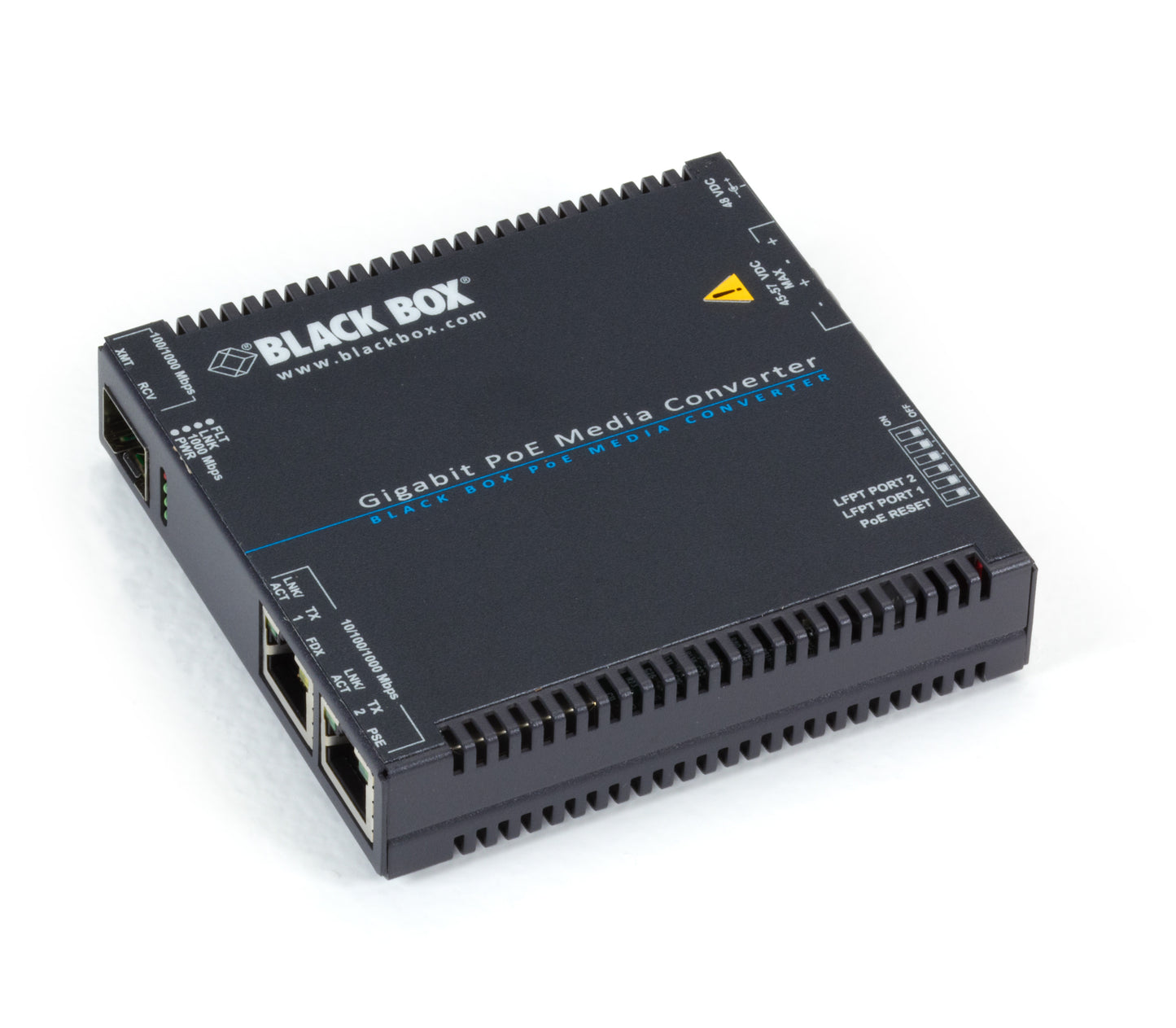 POE 10/100/1000 MED CONV SFP LGC5200A