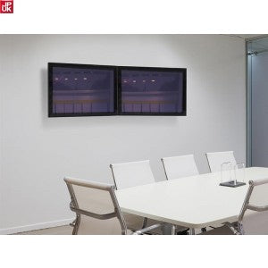 ERGOTRON HX WALL DUAL MONITOR ARM, WHITE